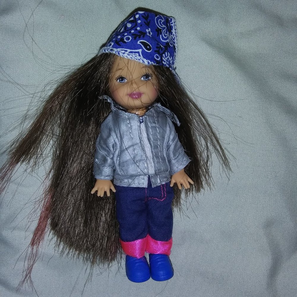 Vintage 1999 Kelly Club Biker Baby Belinda